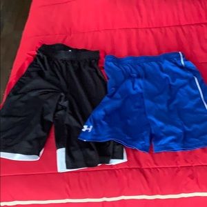 2 pairs of boys size large shorts